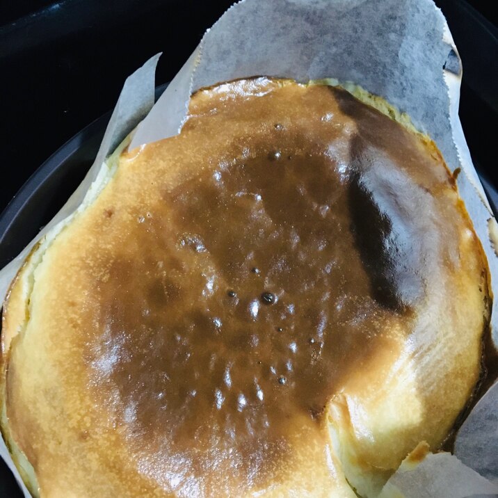 ノンフライヤーでチーズケーキ
